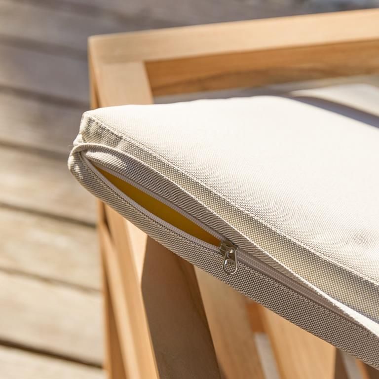 Tikamoon Massief teakhouten tuinstoel Noah