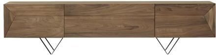 Tikamoon Metric Tv-meubel van massief notenhout 175 cm