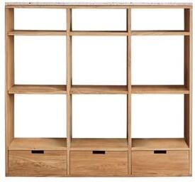 Tikamoon Miho Dressoir in eiken en roze premium terrazzo