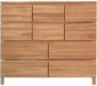 Tikamoon Milano Massief teakhouten ladekast