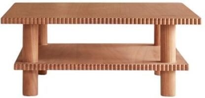 Tikamoon Mindihouten salontafel 100 x 100 Mollie