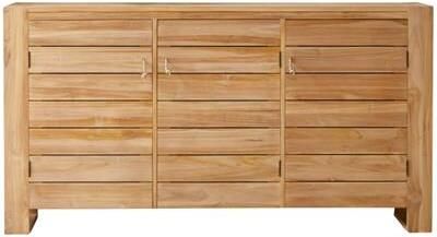 Tikamoon Minimalys Massief teakhouten buffet 170 cm