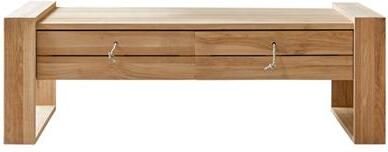 Tikamoon Minimalys Massief teakhouten salontafel