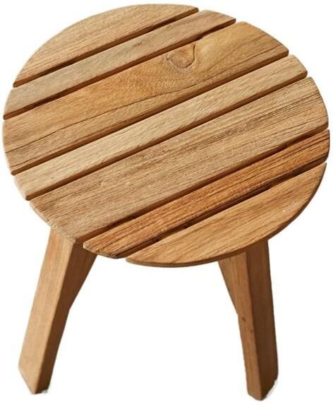 Tikamoon Nachttafeltje van gerecycled teakhout Katrine