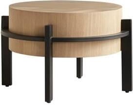 Tikamoon Nachttafeltje van teakhout en metaal Ava