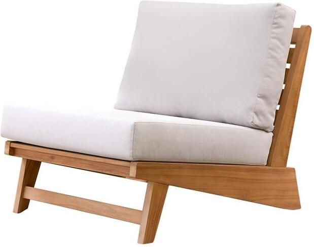 Tikamoon Olia Massief teakhouten tuinstoel