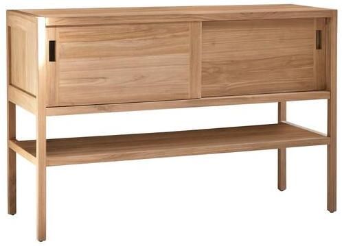 Tikamoon Opbergmeubel in onbewerkt teakhout 120 Arty