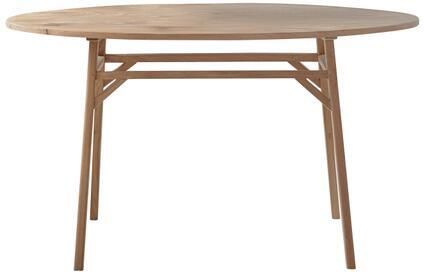 Tikamoon Ovale tafel van massief gerecycled teakhout 2|4 pers.