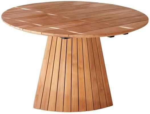 Tikamoon Paloma Ronde tafel van massief teakhout voor 6 personen