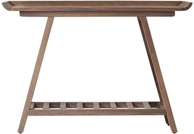 Tikamoon Pampa Hoge bijzettafel van massief notenhout