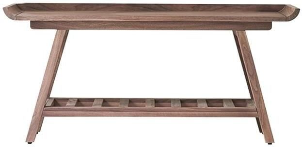 Tikamoon Pampa Lage bijzettafel van massief notenhout