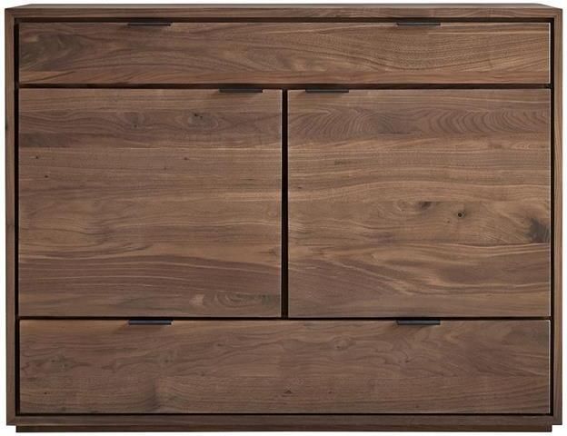 Tikamoon Senson Massief notenhouten buffet 120 cm