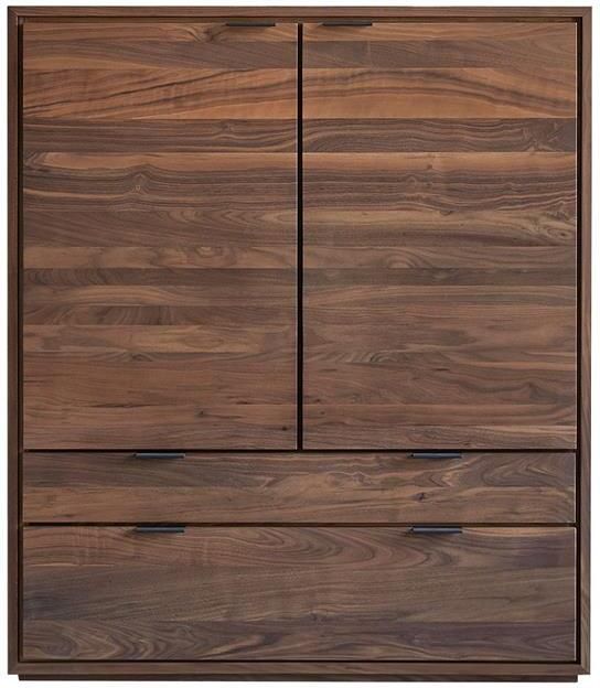 Tikamoon Senson Massief notenhouten dressoir 110 cm