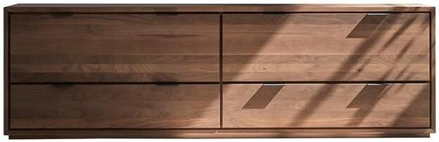 Tikamoon Senson Tv-meubel van massief notenhout 180 cm