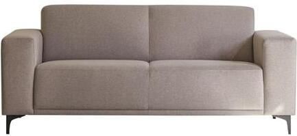 Tikamoon Stoffen 2 5-zitsbank taupegrijs Lars