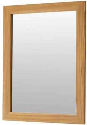 Tikamoon Teakhouten decoratieve spiegel 120x90 cm Tona