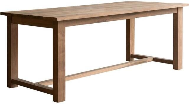 Tikamoon Tuintafel van massief gerecycled teakhout voor 6-8 personen