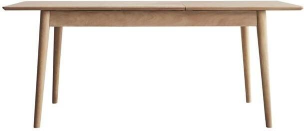 Tikamoon Uitschuifbare tafel in massief mangohout 190x88 Cloé