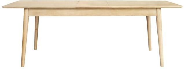 Tikamoon Uitschuifbare tafel in massief mangohout 220x88 Cloé