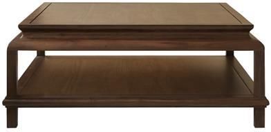 Tikamoon Vierkante salontafel van massief acacia 103 cm Achille