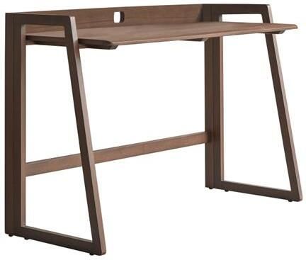 Tikamoon Vouwbureau van donker massief teakhout Philip