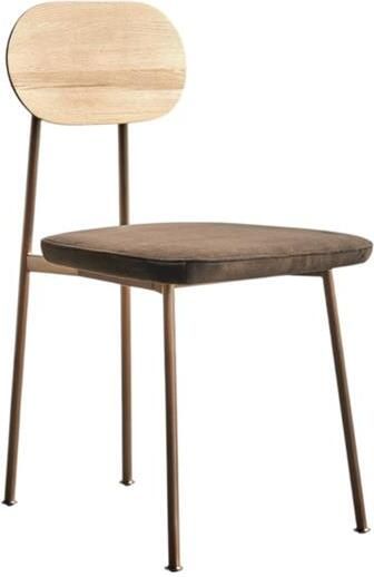 Tikamoon Yutapi Eiken stoel brown