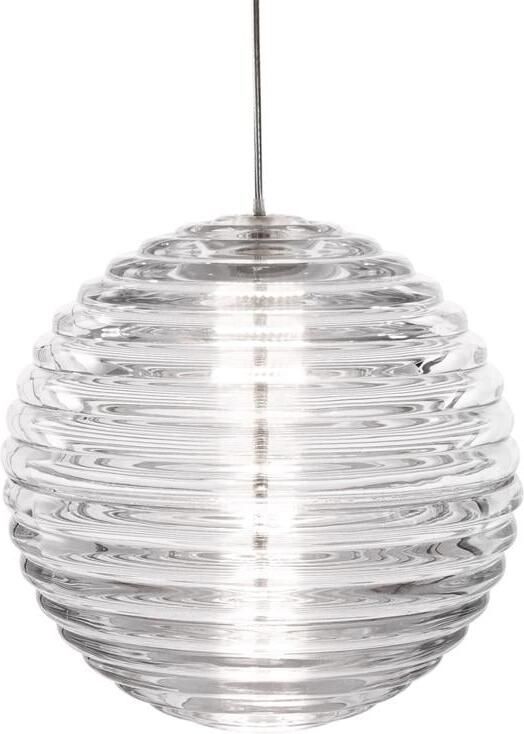 Tom Dixon Press Sphere hanglamp LED Ø30 transparant
