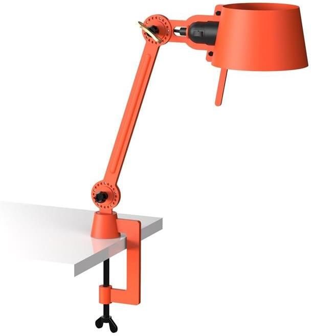 Tonone Bolt 1 Arm klemlamp small Striking Orange
