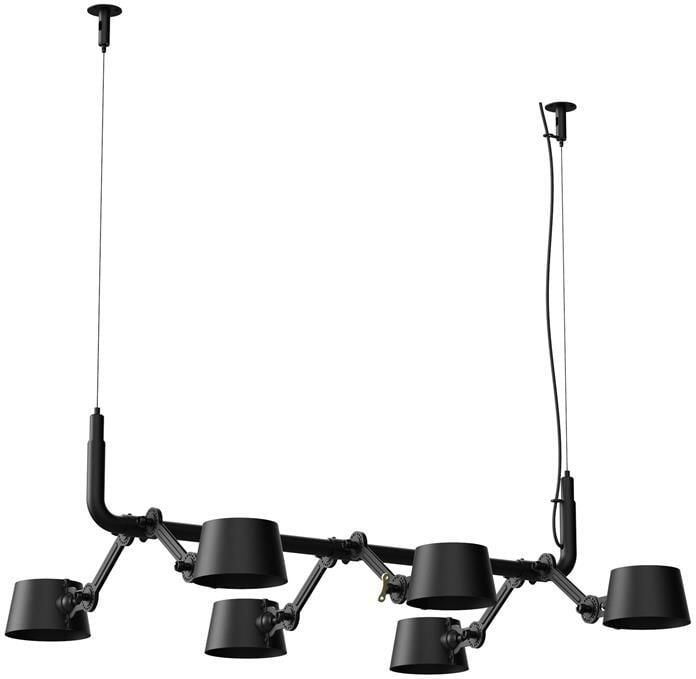 Tonone Bolt 6 hanglamp Smokey Black