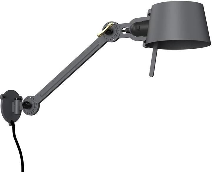 Tonone Bolt Bed Sidefit Mirror wandlamp met stekker Midnight Grey