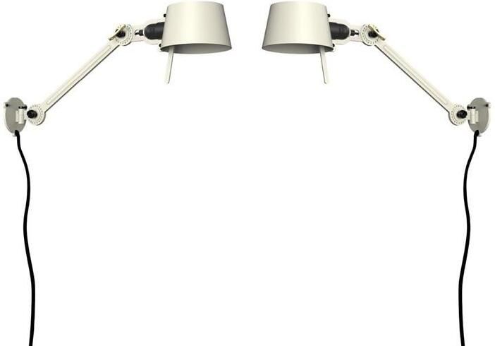 Tonone Bolt Bed Sidefit wandlamp met stekker set van 2 Ash Grey