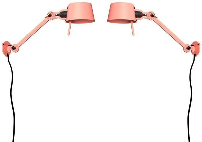 Tonone Bolt Bed Sidefit wandlamp met stekker set van 2 Daybreak Rose