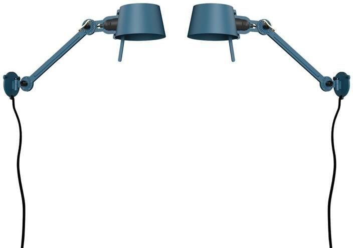 Tonone Bolt Bed Sidefit wandlamp met stekker set van 2 Thunder Blue