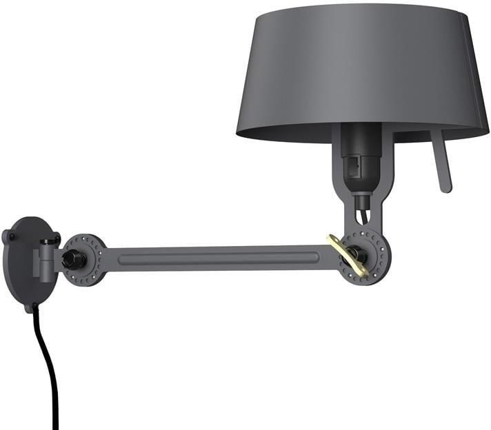 Tonone Bolt Bed Underfit Mirror wandlamp met stekker Midnight Grey
