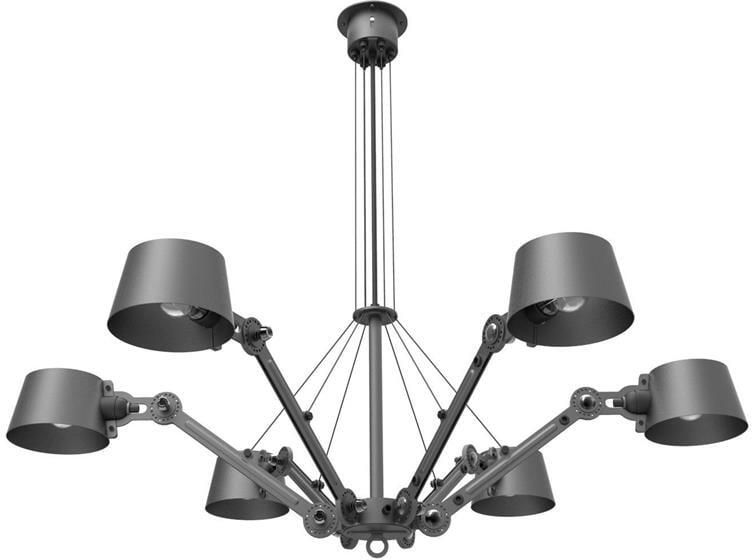 Tonone Bolt kroonluchter Ø120 Smokey Black