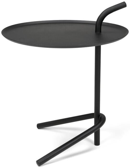 Torna Design Merlin 40 50 Bijzettafel 38x38x47 cm Zwart Staal - Foto 2