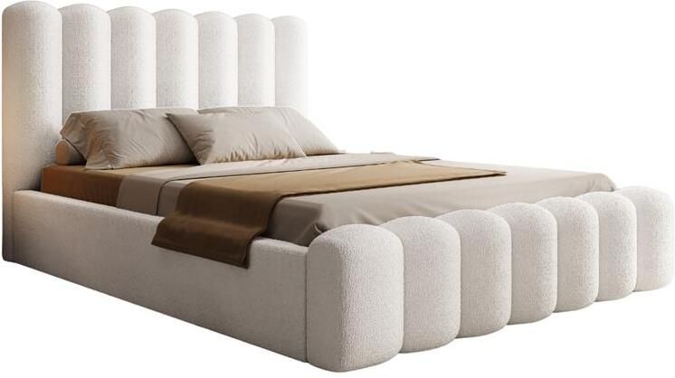 Trea Mobler Trae Mobler Amore 160 x 200 cm Gestoffeerd Bed Naturel - Foto 2