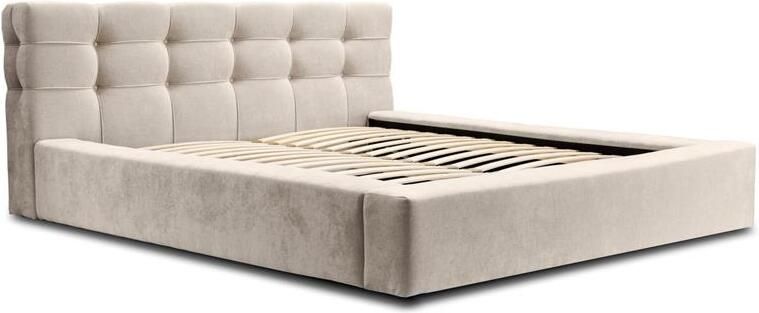 Trea Mobler Trae Mobler Grace 180 x 200 cm Gestoffeerd Bed Beige