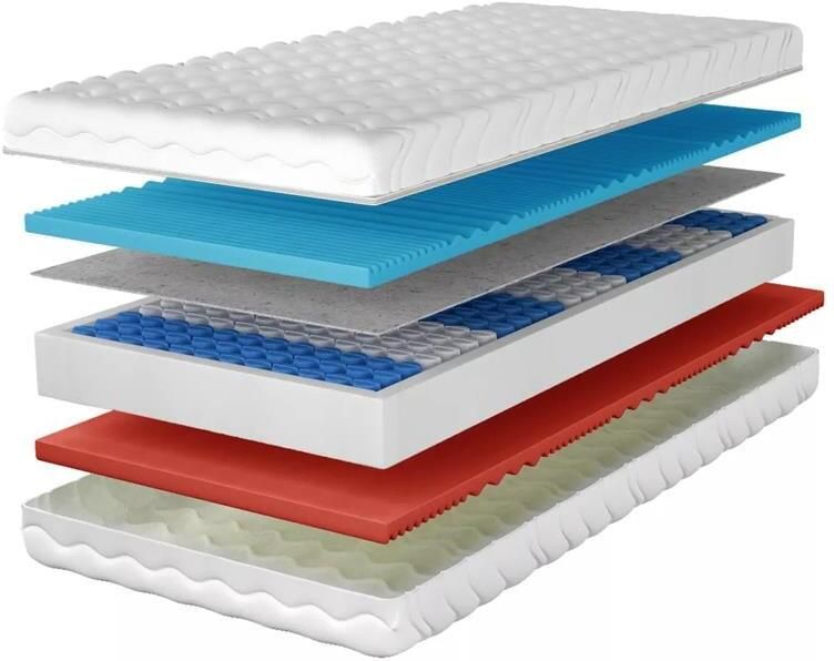 Trea Mobler Trae Mobler Hardes 160 x 200 cm Dubbelzijdig Pocketvering Matras - Foto 2