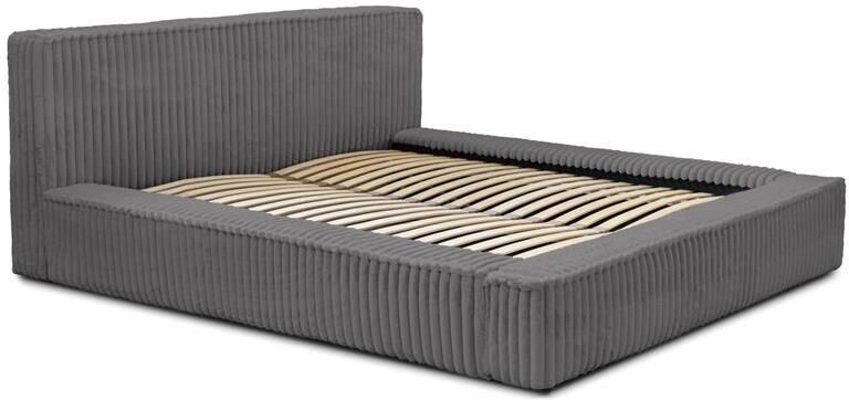 Trea Mobler Trae Mobler Melody 160 x 200 cm Gestoffeerd Bed Grijs