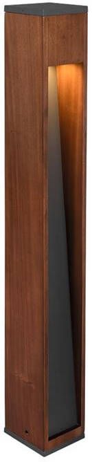 Trio Leuchten Canning Paal 1X GU10 Max 5W IP44 Hout