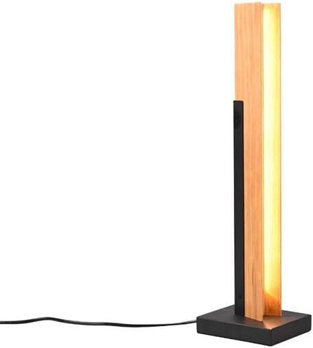 Trio Leuchten Kerala Tafellamp Zwart hout