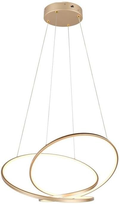 TRIO Darvin Hanglamp B 84 x D 66 cm Goud