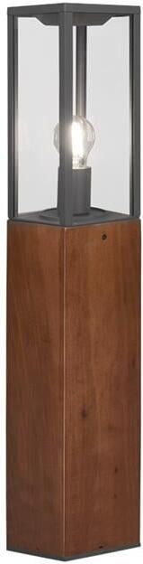 TRIO Leuchten Garonne Paal 1X E27 Hout - Foto 2