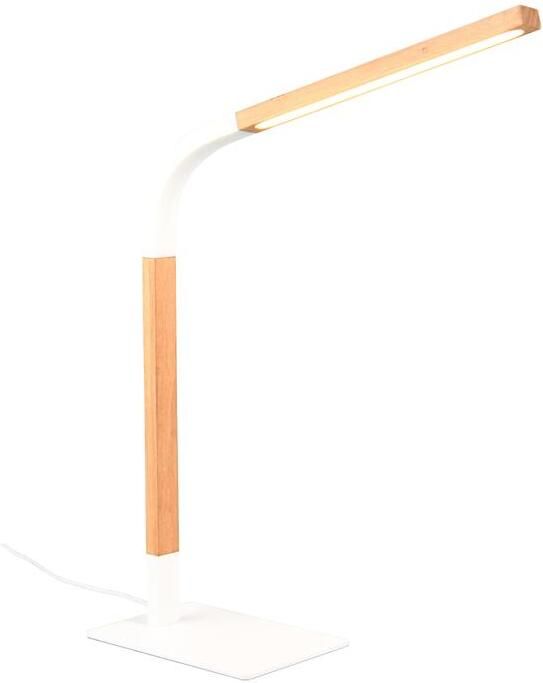 TRIO Norris Oplaadbare Tafellamp Mat Wit