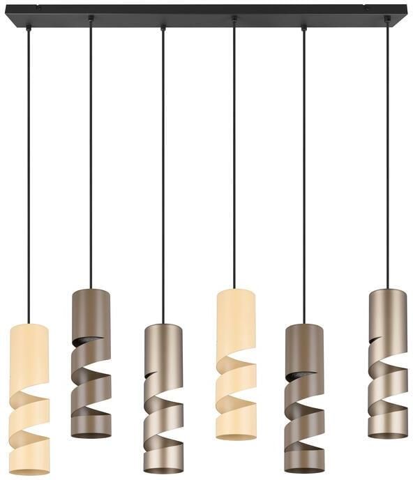 TRIO Stream Hanglamp 6x GU10