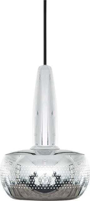 Umage Clava hanglamp polished steel met koordset zwart Ø 21 5 cm - Foto 1