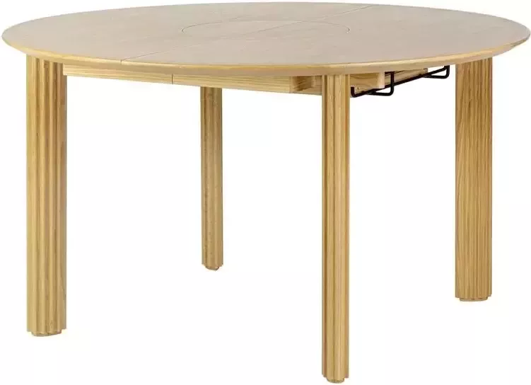 Umage Comfort Circle uitschuifbare eettafel 132 naturel eiken