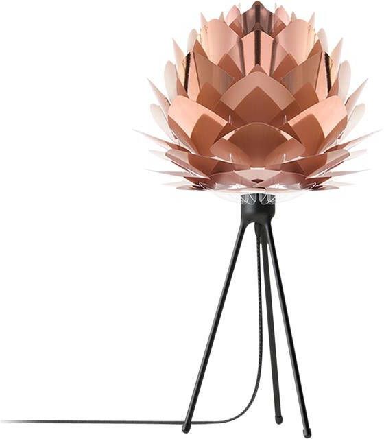 Umage Silvia Mini tafellamp copper met tripod zwart Ø 32 cm - Foto 1