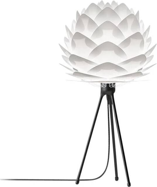 Umage Silvia Mini tafellamp white met tripod zwart Ø 32 cm - Foto 1